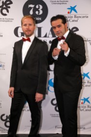Nuestros presentadores Alberto López y Alfonso Sánchez.