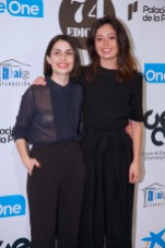 Celia Rico y Anna Castillo, Director Revelación y Actriz secundaria respectivamente por "Viaje al cuarto de una madre".