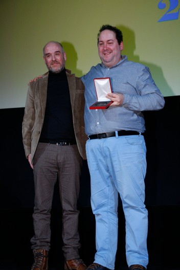 Eligio R. Montero y Salvador Simó Medalla a Guion Adaptado por "Buñuel en el laberinto de las tortugas".